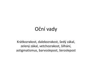 o n vady