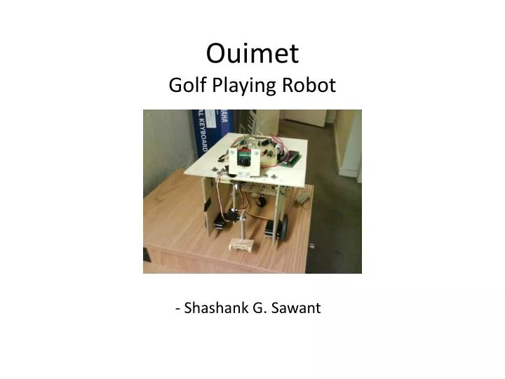 ouimet golf playing robot