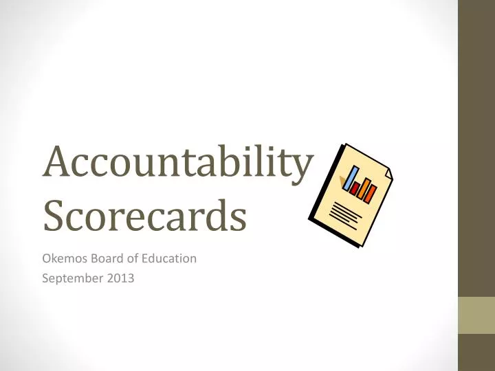 accountability scorecards