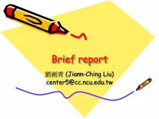 brief report