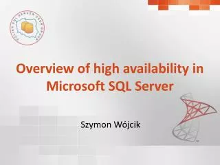 Overview of high availability in Microsoft SQL Server