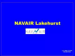 NAVAIR Lakehurst