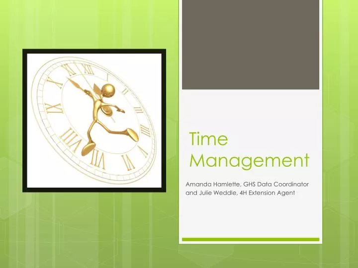 time management