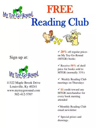 FREE Reading Club