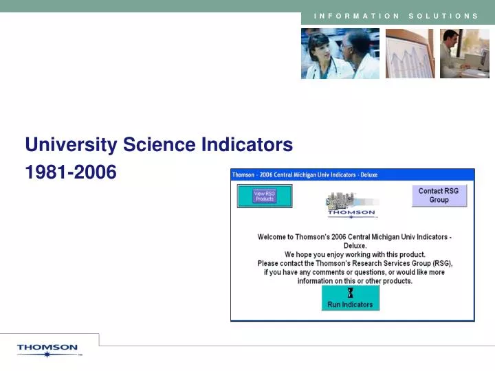 university science indicators 1981 2006