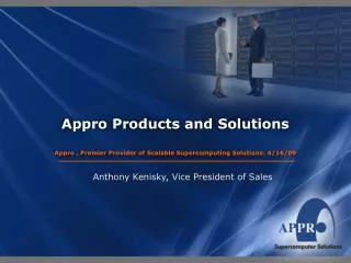 Appro Products and Solutions