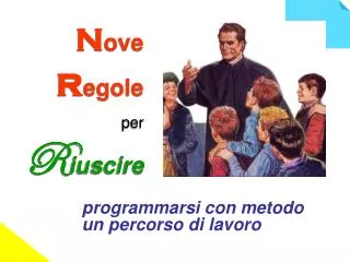 programmarsi con metodo un percorso di lavoro