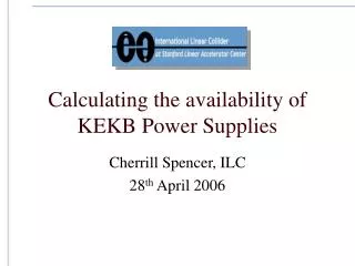 Calculating the availability of KEKB Power Supplies