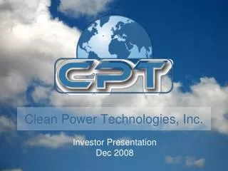 Clean Power Technologies, Inc.