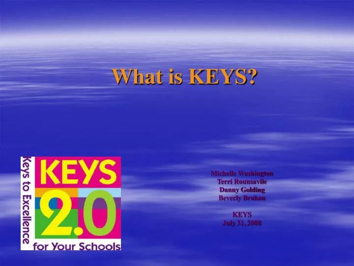 what is keys