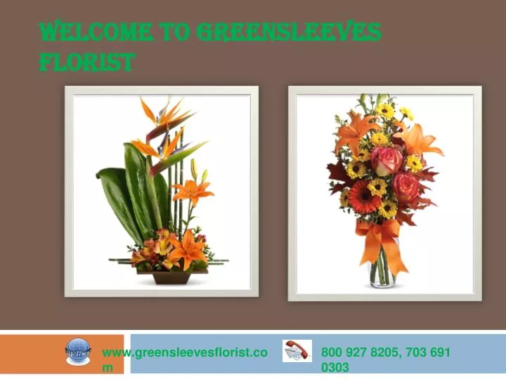 welcome to greensleeves florist