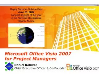 Microsoft Office Visio 2007 for Project Managers
