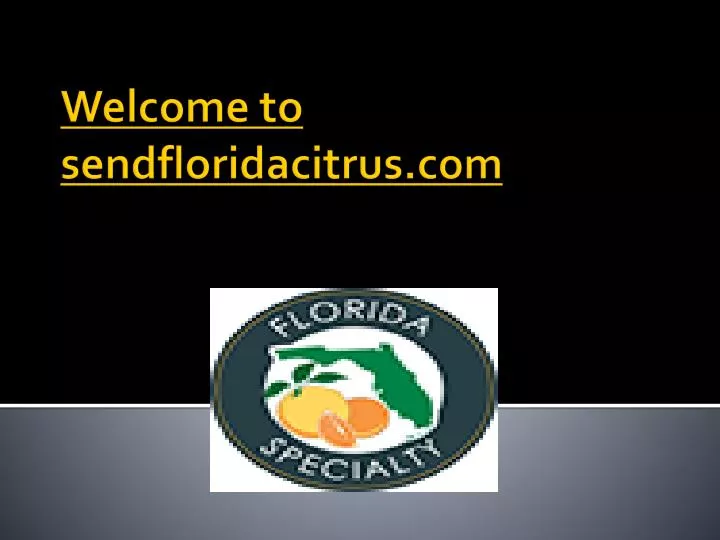 welcome to sendfloridacitrus com