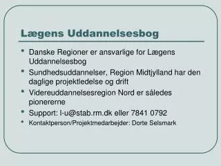 l gens uddannelsesbog