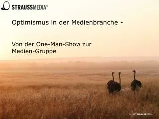 optimismus in der medienbranche
