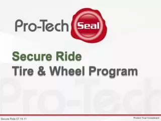 Secure Ride Tire &amp; Wheel Program