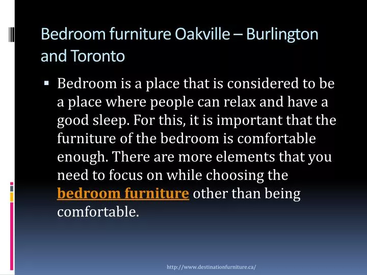 bedroom furniture oakville burlington and toronto