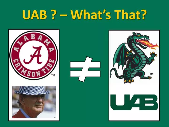 uab what s that