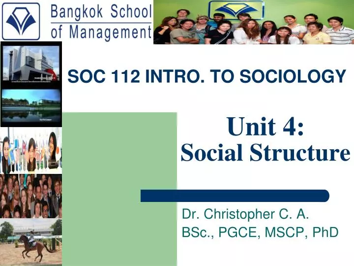 soc 112 intro to sociology