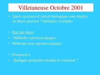 villetaneuse octobre 2001