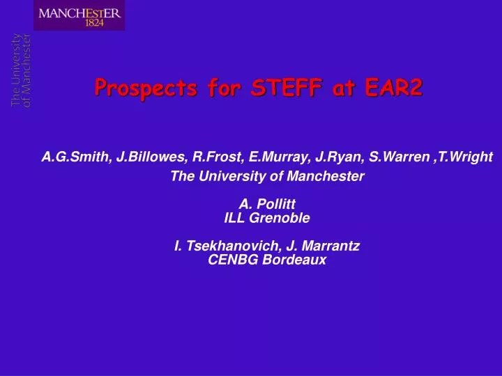 prospects for steff at ear2