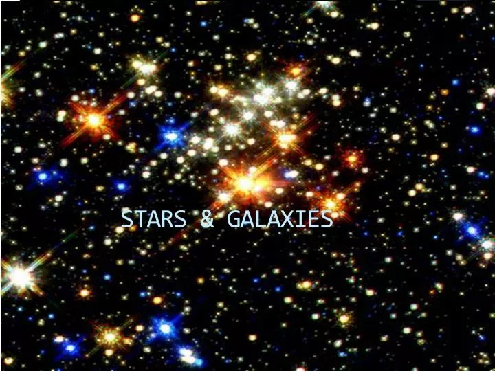 stars galaxies