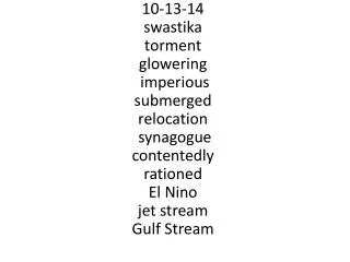 10-13-14 swastika torment glowering imperious submerged relocation synagogue contentedly