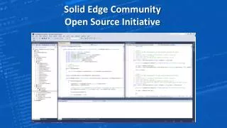 Solid Edge Community Open Source Initiative