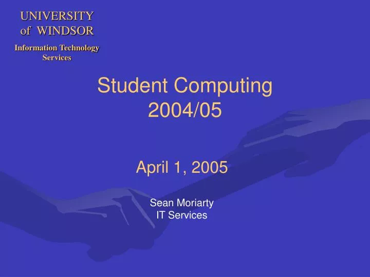 student computing 2004 05