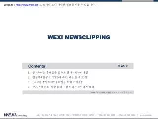 wexi newsclipping