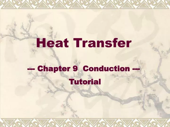 heat transfer