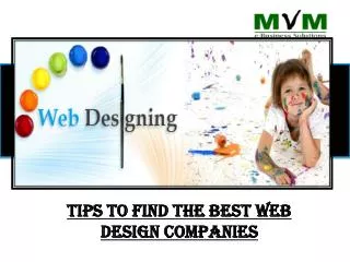 Tips to find out best web design company