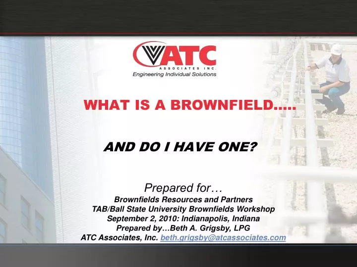 what is a brownfield