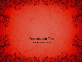 presentation title