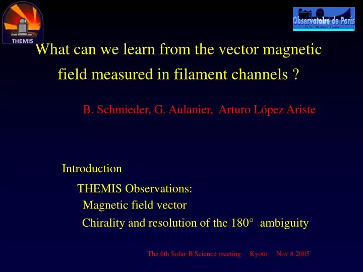 what can we learn from the vector magnetic field measured in filament channels