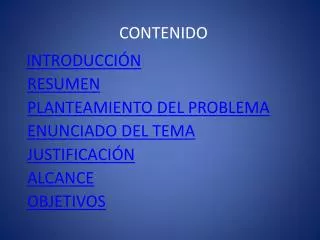 contenido