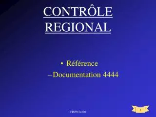 contr le regional