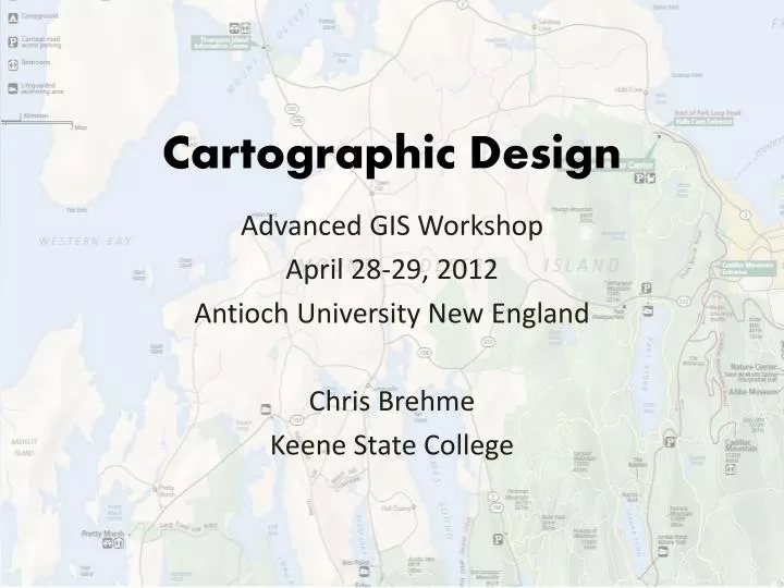 cartographic design