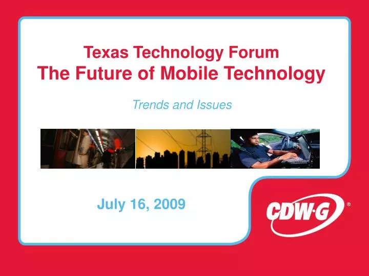 texas technology forum the future of mobile technology