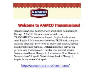 Transmission Shop, Repair Service and Engine Replacement Chi