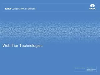 web tier technologies