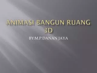 animasi bangun ruang 3d