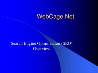 WebCage.Net