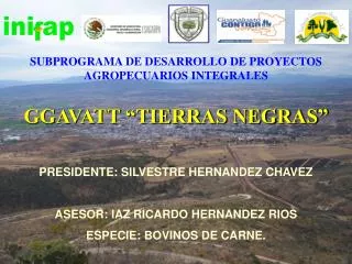 subprograma de desarrollo de proyectos agropecuarios integrales