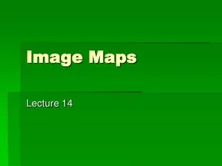 Image Maps