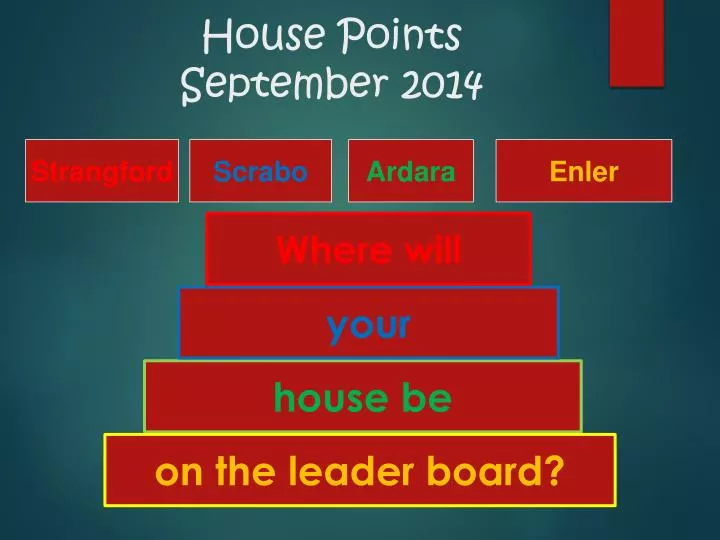 house points september 2014
