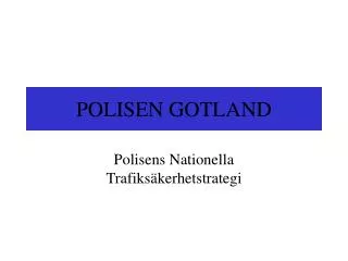 polisen gotland