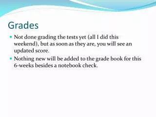 Grades