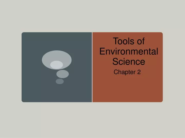 tools of environmental science