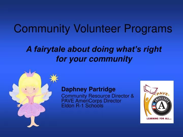 community volunteer programs